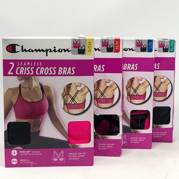 champion criss cross bra